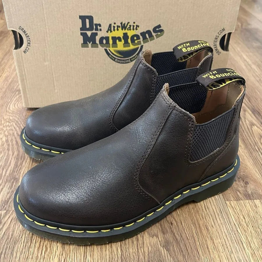 DR MARTENS 2976 LO leather ankle boots booties shoes women’s 8 new in box