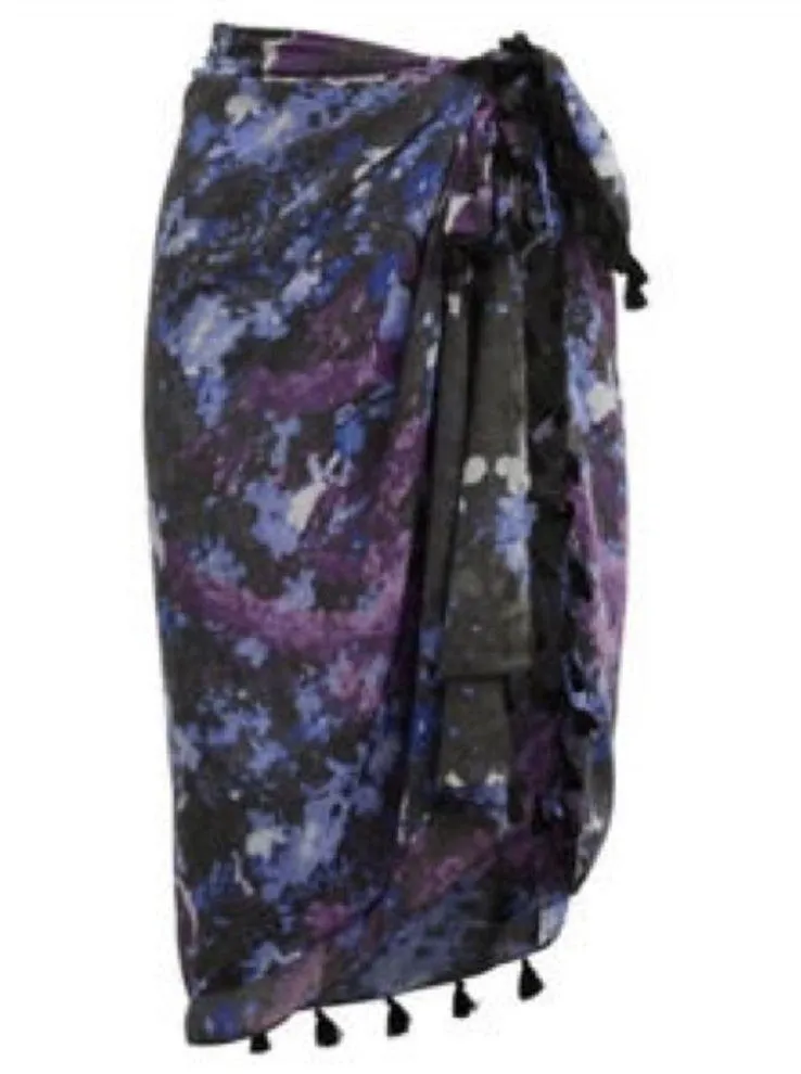 NWT Dream Floral Sarong, Meteorite