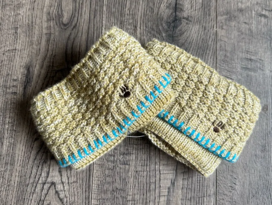 Bearpaw Knit Boot Cuffs- New