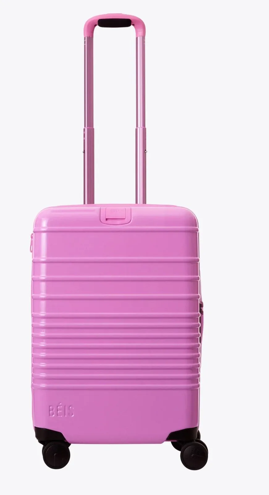 BEIS The Carry-On Roller Luggage in Berry Glossy LIMITED EDITION SOLD OUT