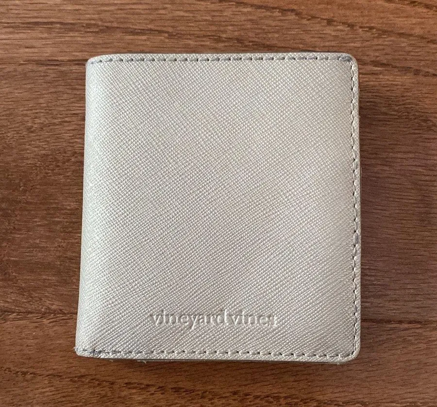 Like new gold preppy wallet