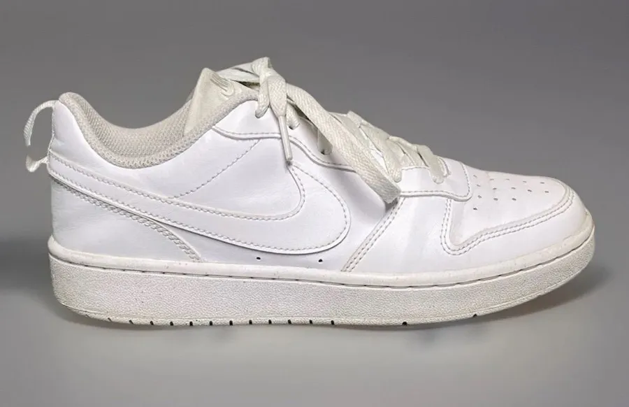 Nike Court Vision Women's Low-Top White Sneakers Size 7.5-8