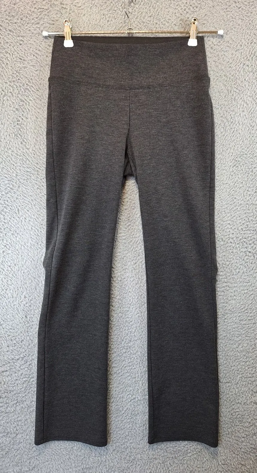 Nine West Bootcut Pants Womens XS (Fits 26x31) Gray Stretch Pull On