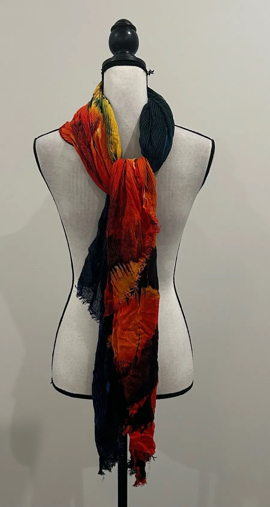 Tie Dye Bohemian Scarf Multiple