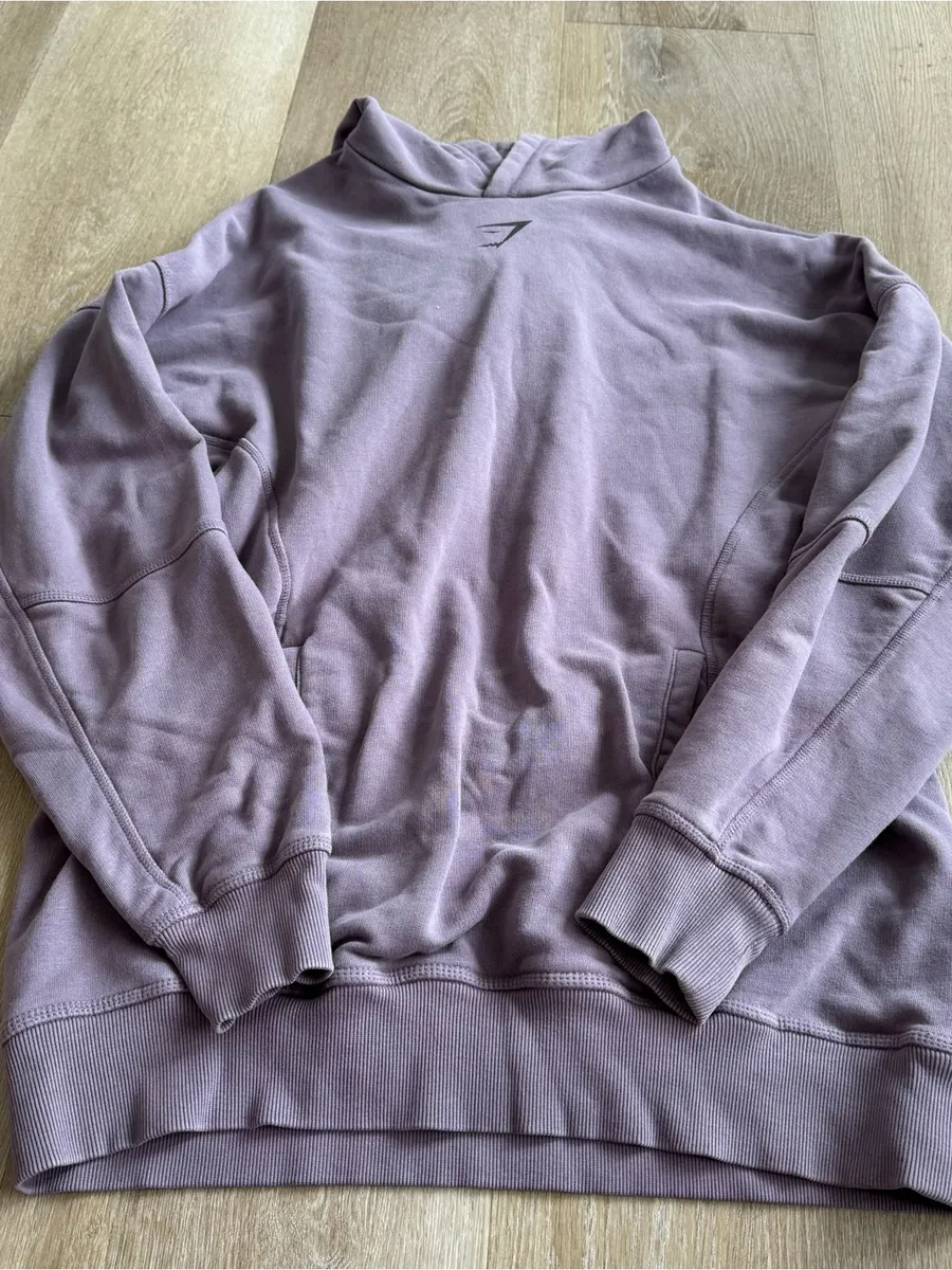 Gymshark Purple Hoodie Hooded Sweatshirt