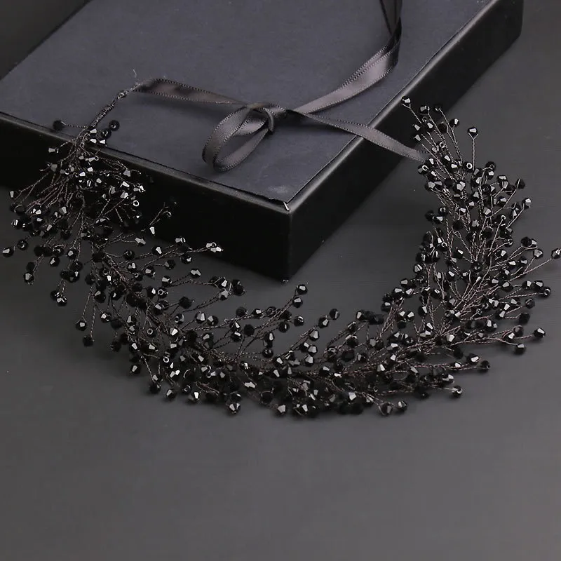Black Headpiece Hair-vine Costume