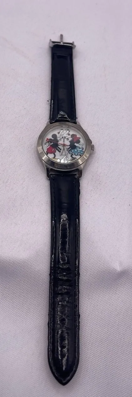 MICKEY MOUSE Authentic "DISNEY" Women's Watch-Leather Needs Battery
