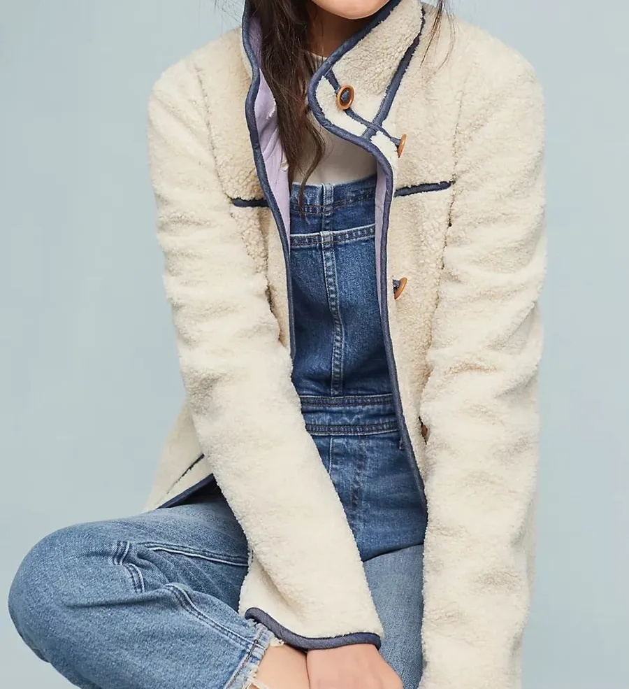 By Piped Sherpa Jacket