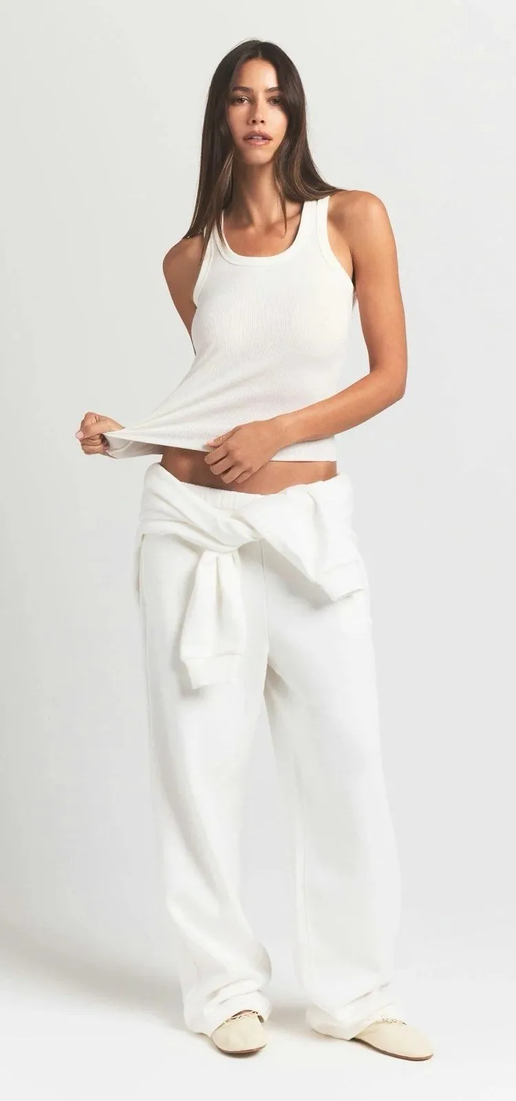 Skims Cotton Rib Tank Marble Size Medium