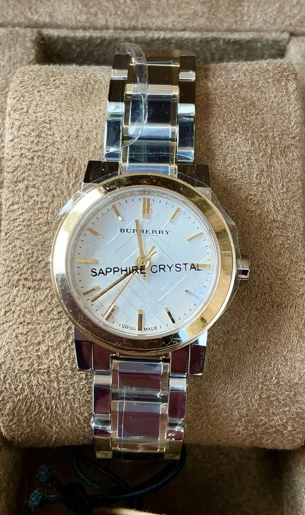 Authentic BURBERRY - DRESSY Stainless Steel Watch NEW 🔥🔥