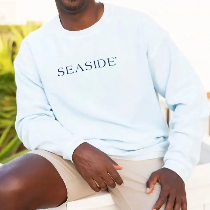 Seaside Light Blue Butter Soft Sweatshirt Size L