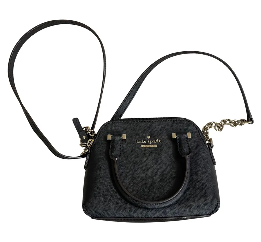 Black Kate Spade New York Mini DoubleHandle Bag kate spadeSize: OS