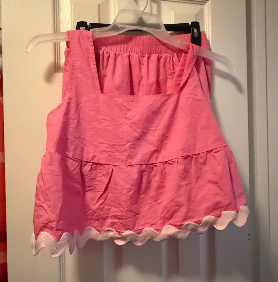 Pink Ric Rac Set Size M