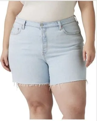 Levi's 501 Original Fit High Rise Women's Shorts (Plus Size) Size 20 Brand New