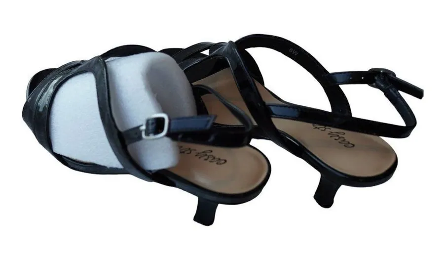 NWT Easy Street Women's Bree Dress Heeled Sandals with box Sz 6W