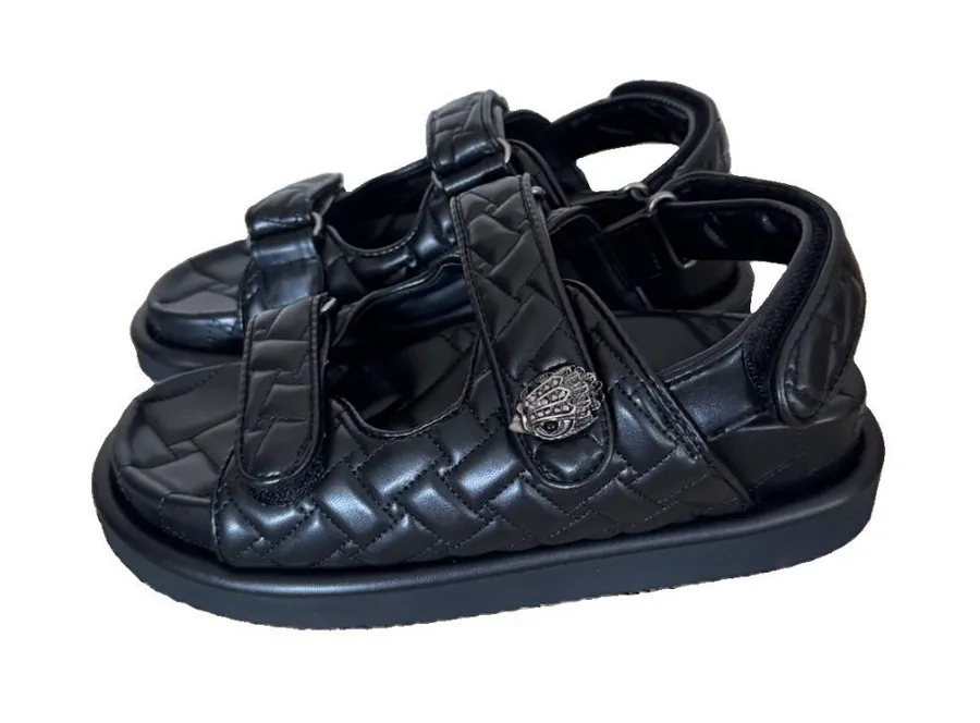 Kurt Geiger London Orson Quilted Platform Slingback Sandals.Size EU38. MSRP $148