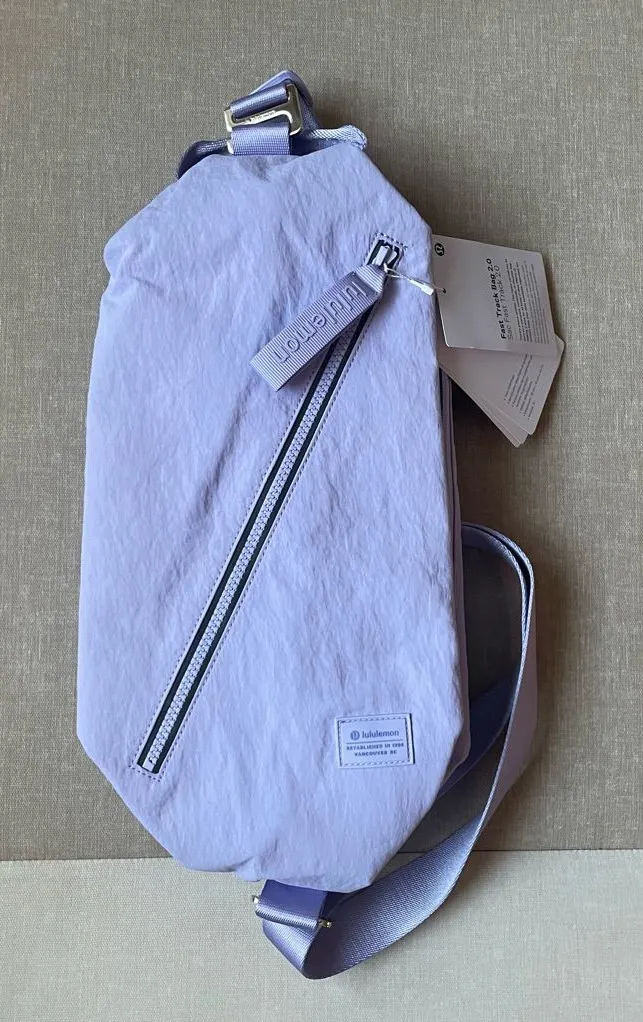 Lululemon Fast Track Bag 2.0 9L - Lavender Frost