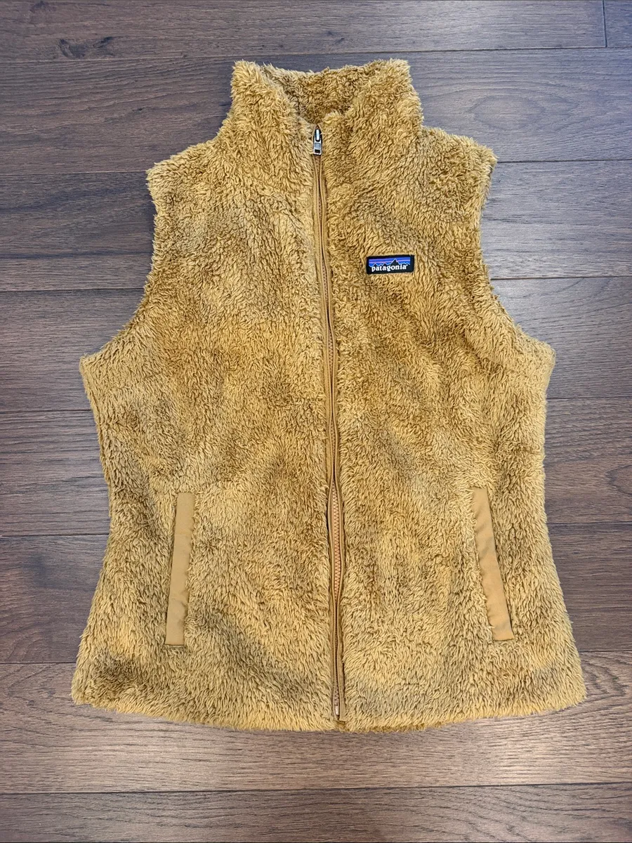 Patagonia Deep Pile Fleece Women’s Vest Brown Size Medium - C67-073