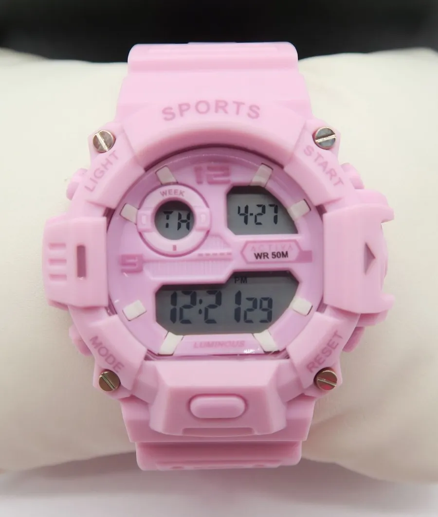 Activa Womens Digital Sports Watch Pink ACW532