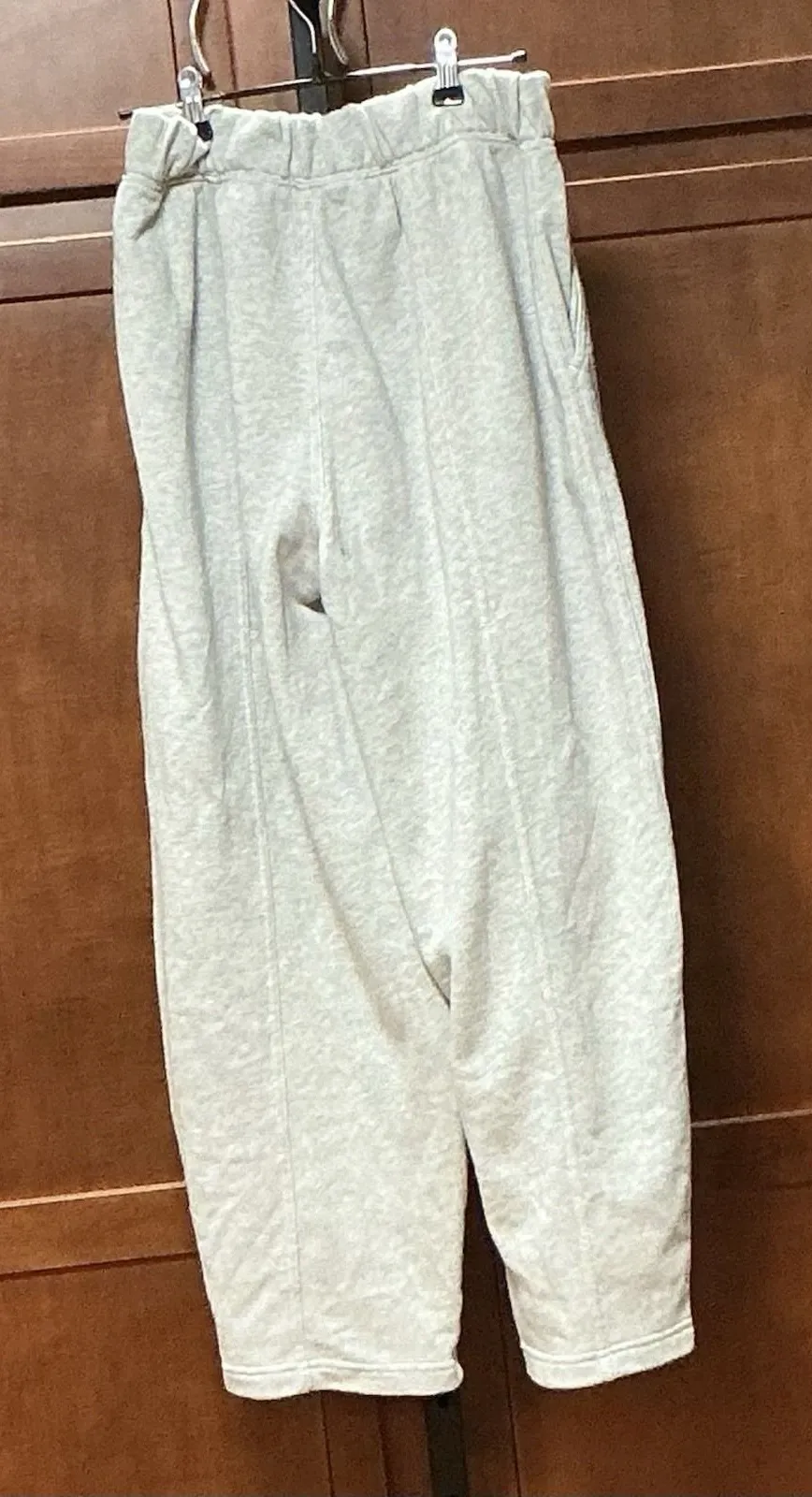 Aerie Womens S Short Gray Cargo Sweatpants Jogger Pants NWT Flaw
