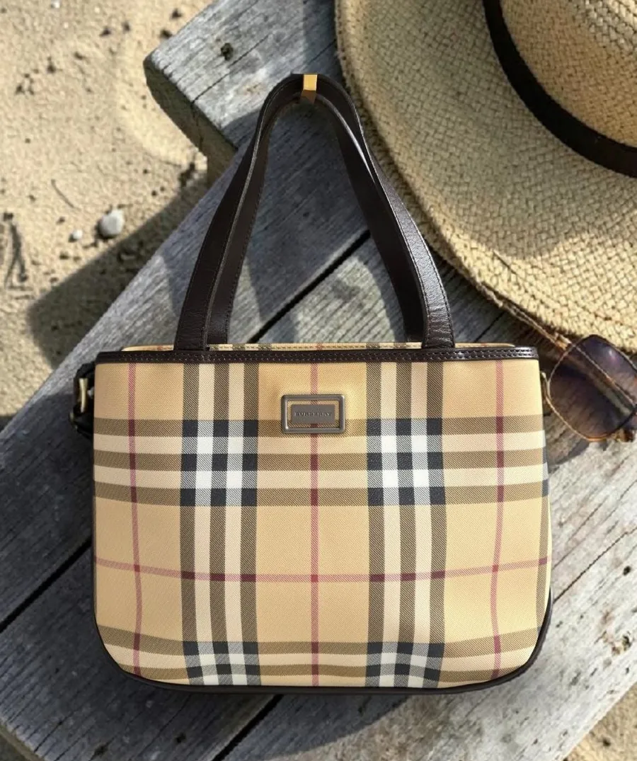 Burberry Novacheck Vintage Y2k Purse Bag