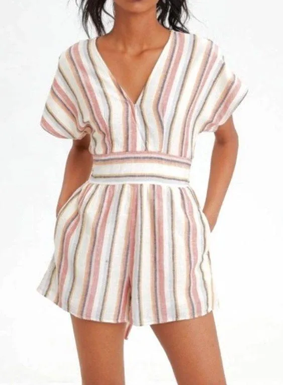 Striped Romper