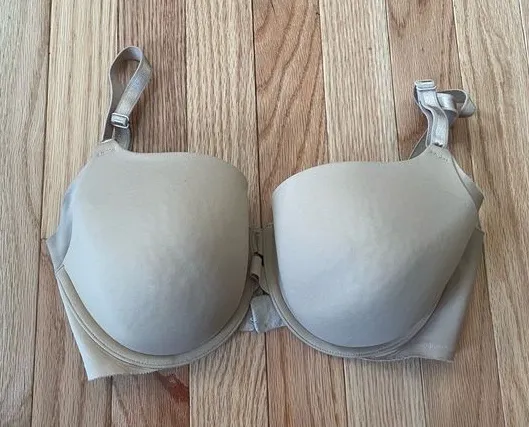 Calvin Klein Bra Womens 32DD Beige Nude T Shirt