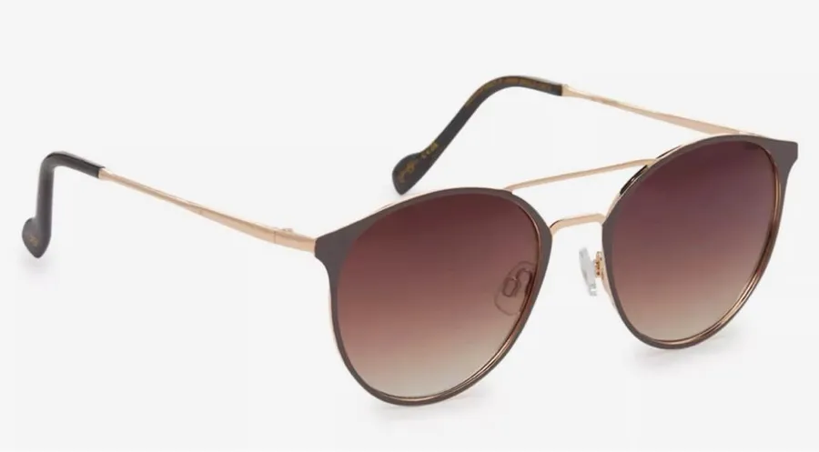 Jessica Simpson Metal Sunglasses J5564 Nude Rose Gold 100% UV protection New