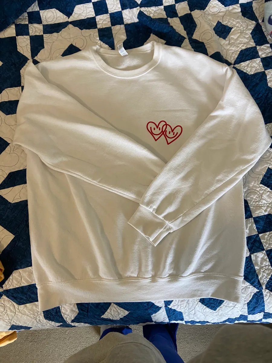 Crewneck White Size L