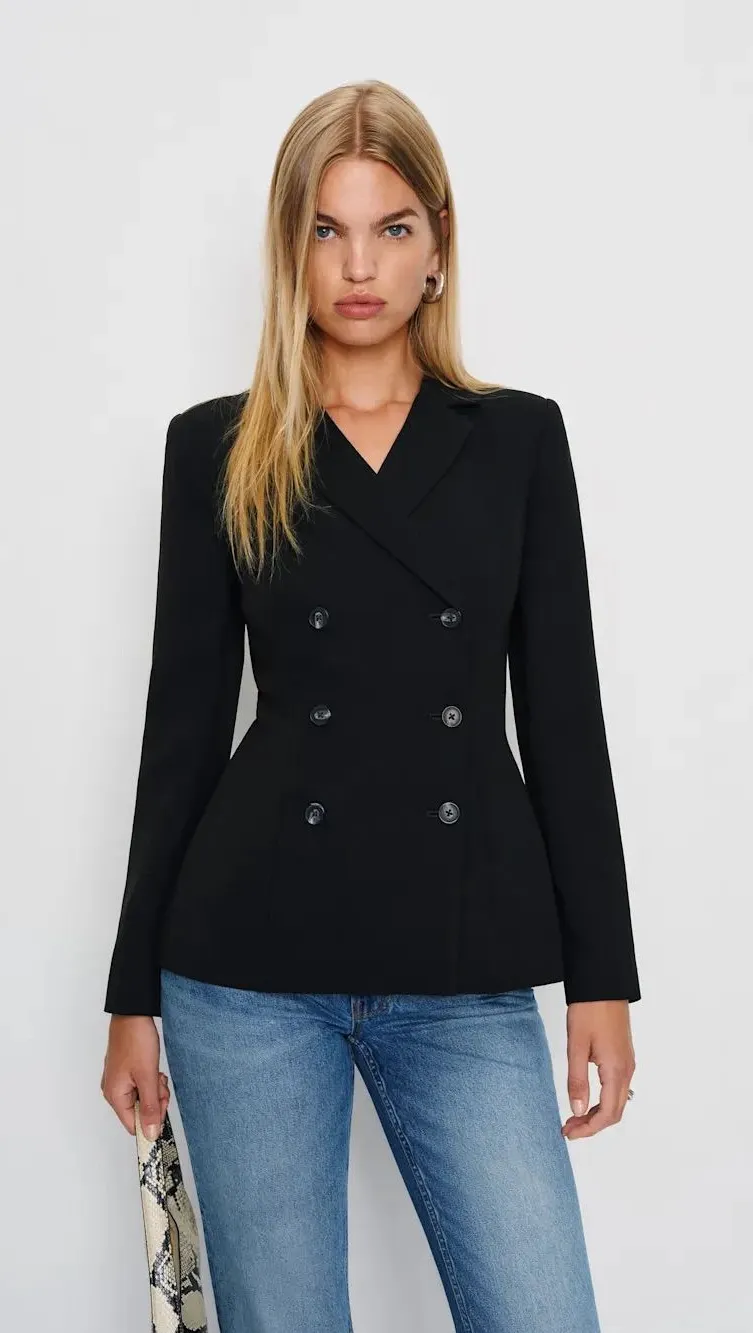 Reformation Caden Blazer NWT Size Medium
