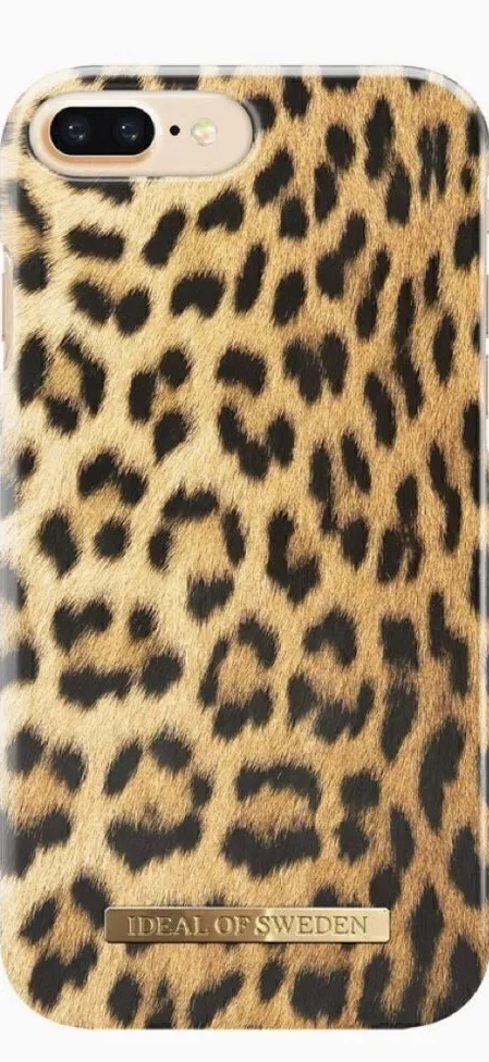iPhone leopard phone case. New. Tan