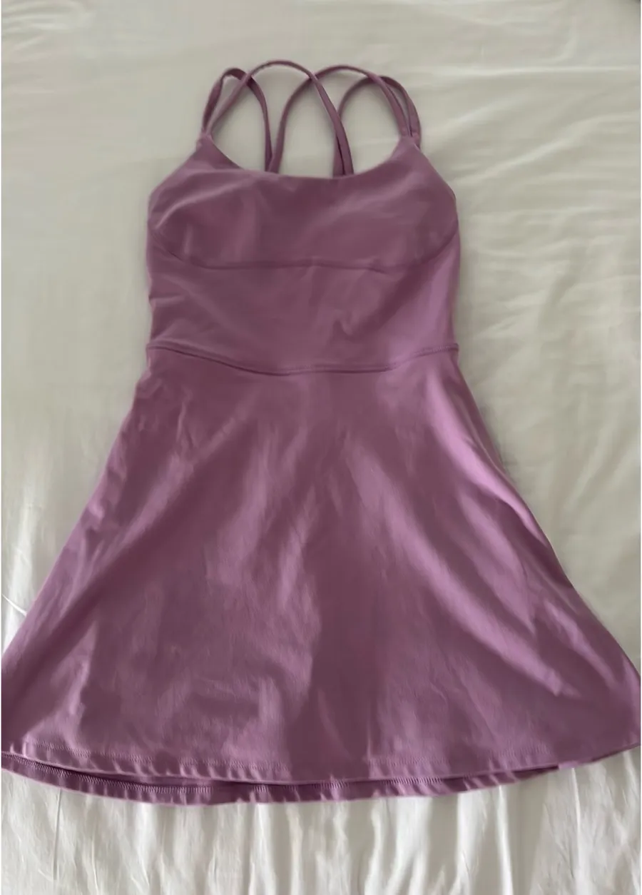 Purple athletic dress