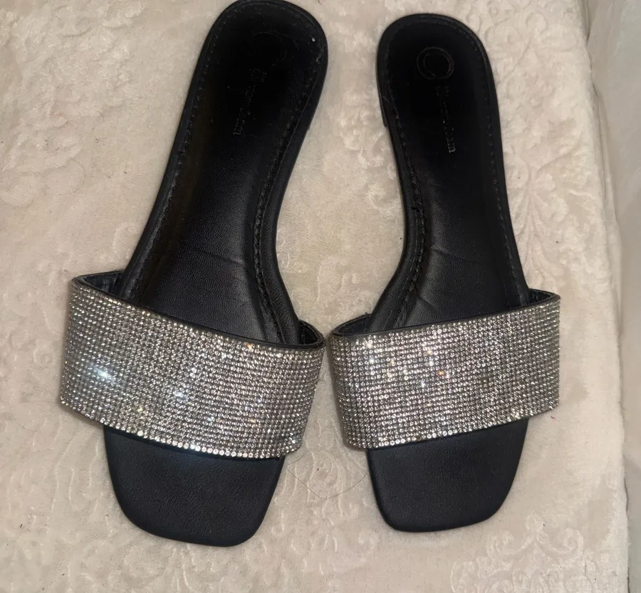 Sandals Silver Size 8.5