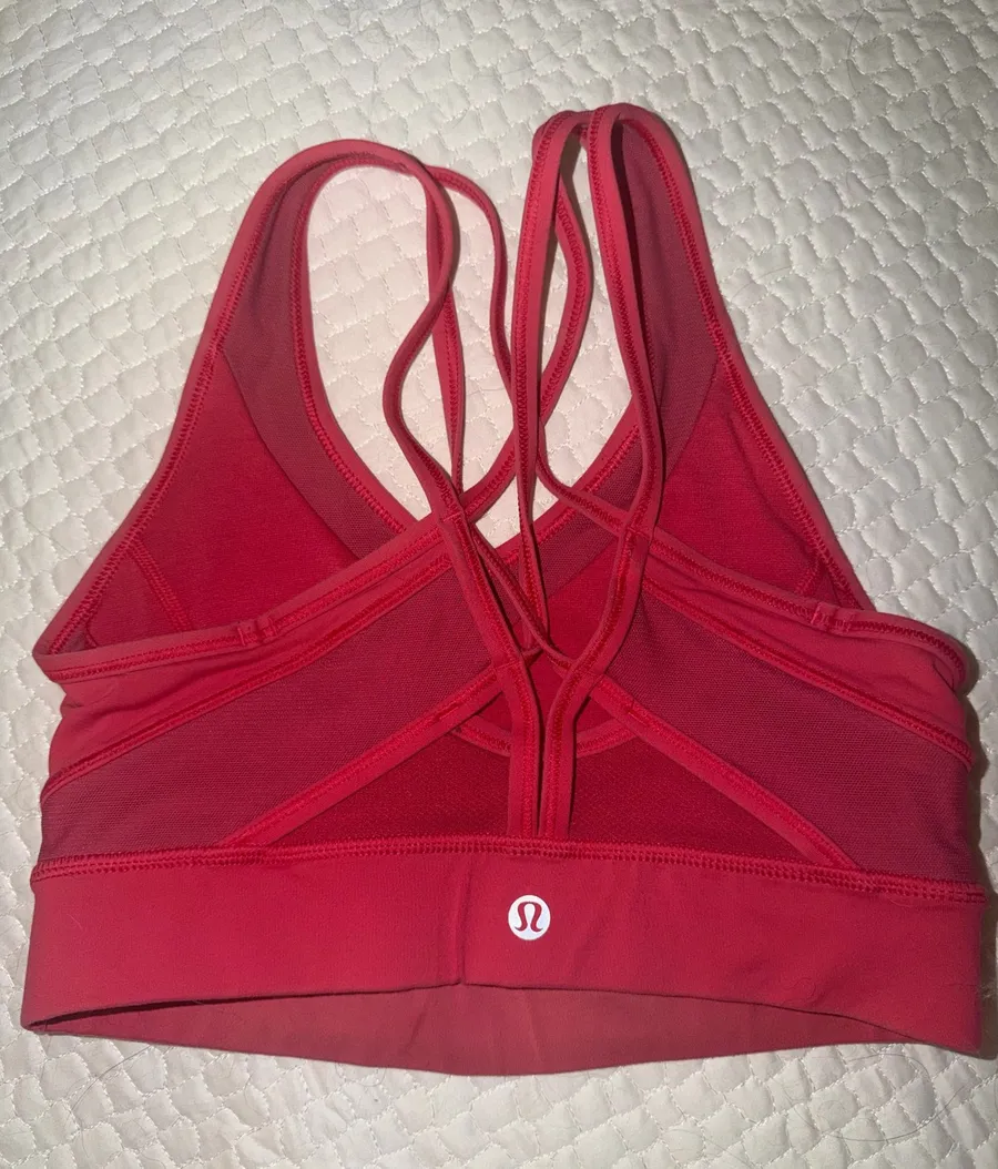 Lululemon Strappy Mesh Sports Bra