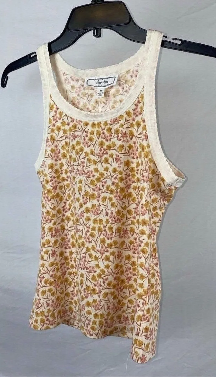 NEW Tank Top Yellow Size M