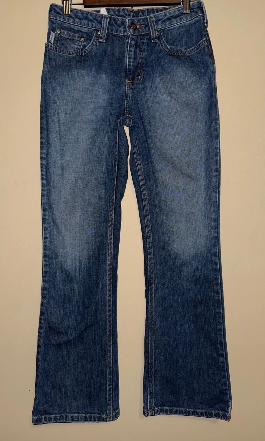 Carhartt Womens Traditional Fit Straight Jeans 4 Medium WashWestern minimalist