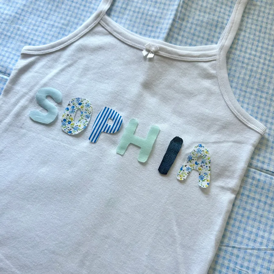Custom Made Patchwork Tank Top