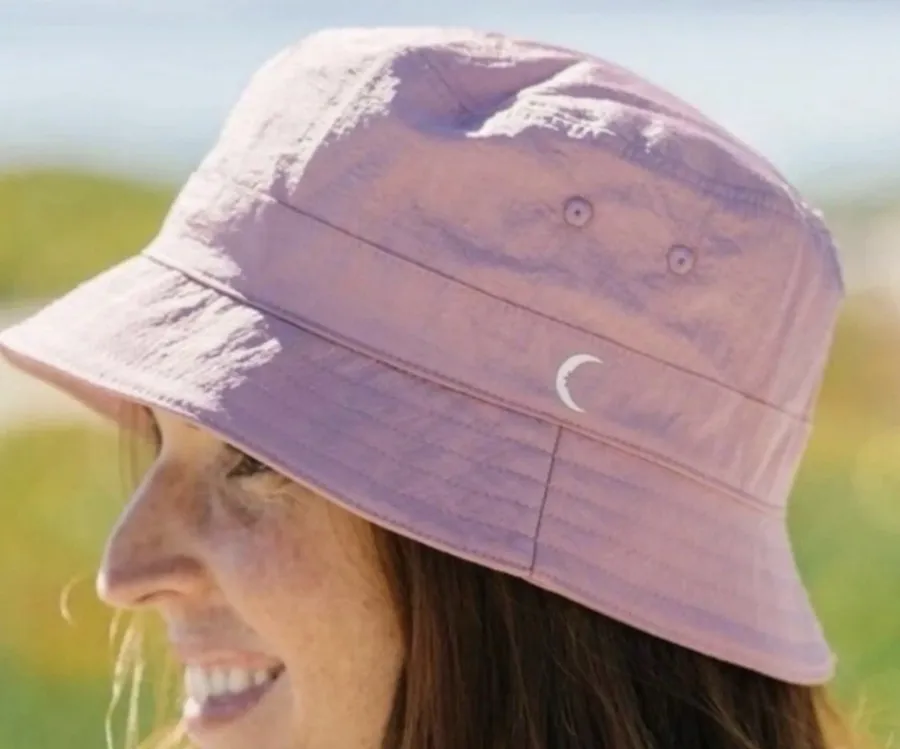 ZYIA Active Women’s Bucket Hat Rose Pink Lightweight Sun Outdoor Streetwear