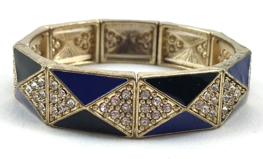 Spike studs arm candy bracelet Gold