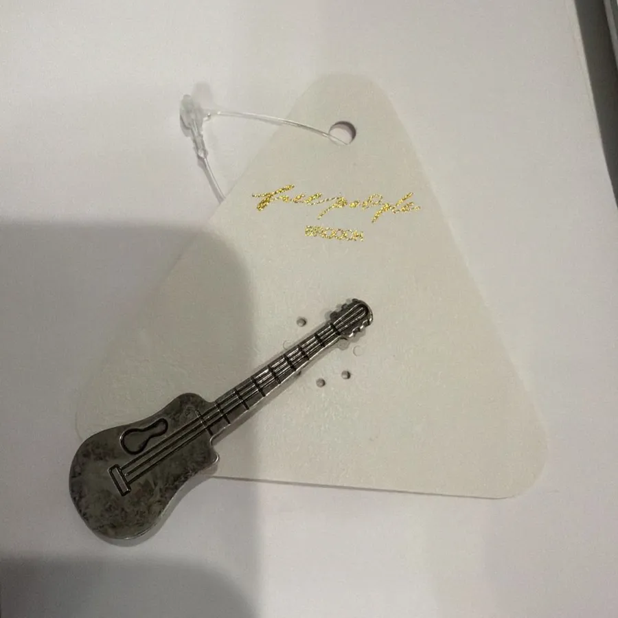 FREE PEOPLE Guitar Brooch NWT pin