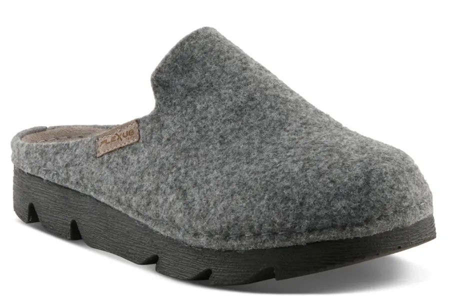 Flexus Platform Clogs Gray Size 9
