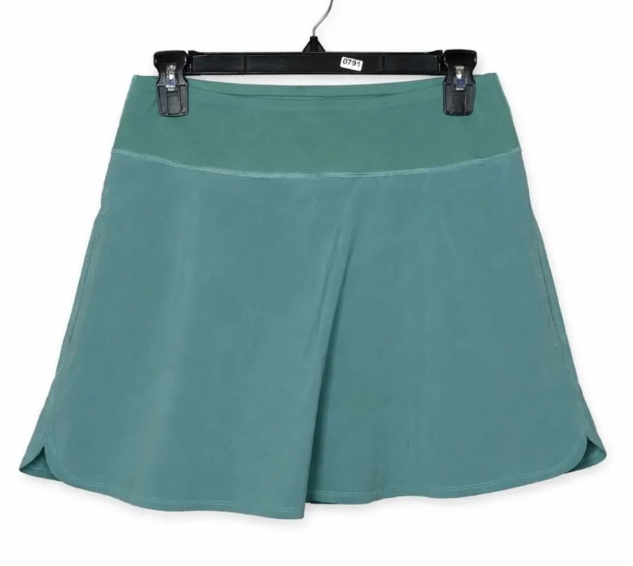 Puma Teal Athletic Skort Built In Shorts Size Small Tennis Golf Activewear