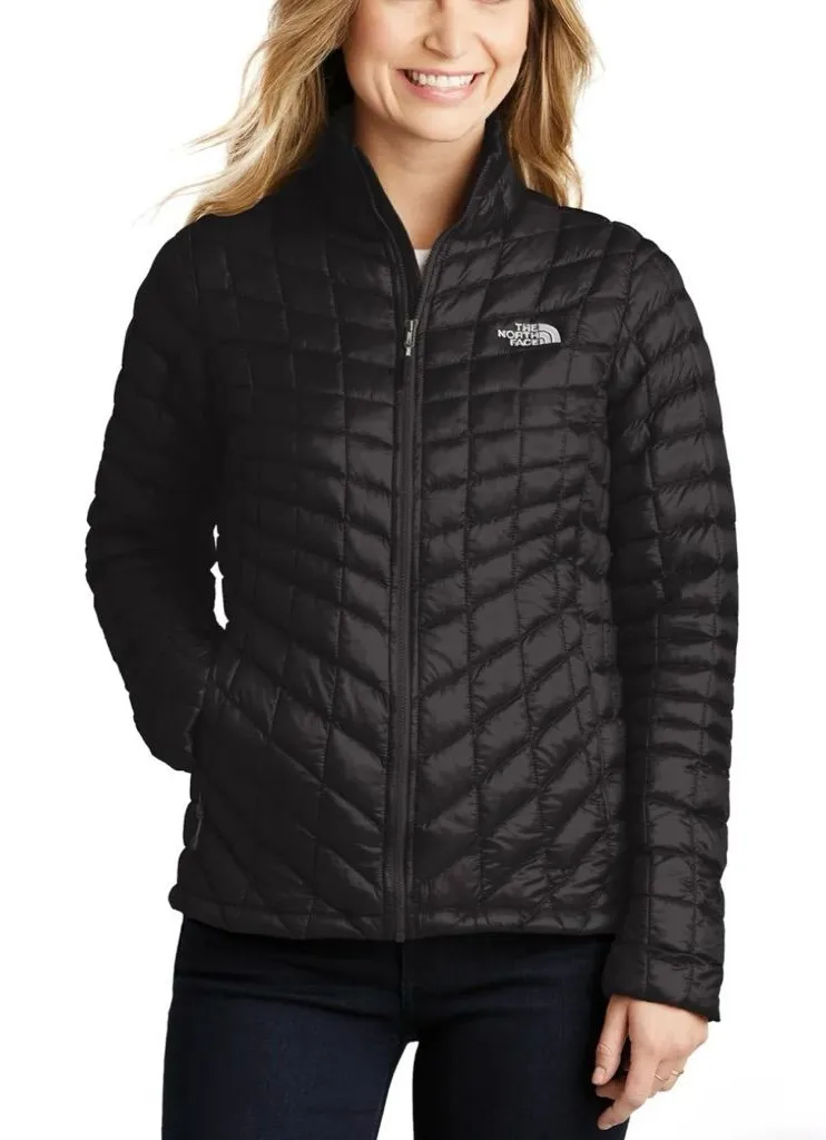 THE NORTH FACE ThermoBall Eco Jacket Black Quilted Packable Insulated Size Small