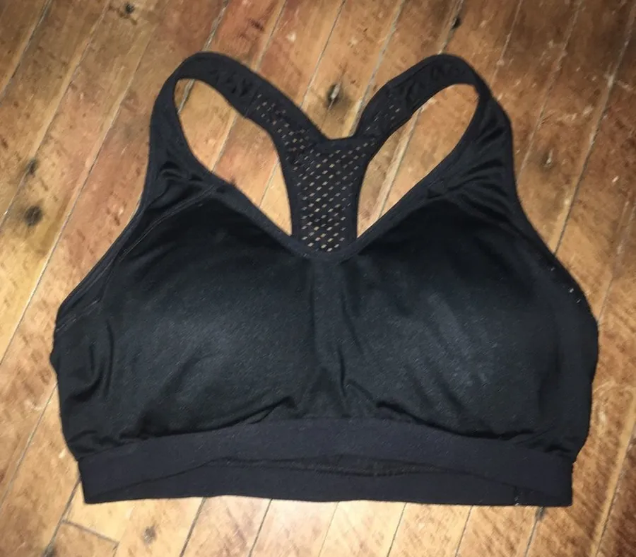 Reebok racer back athletic workout bra