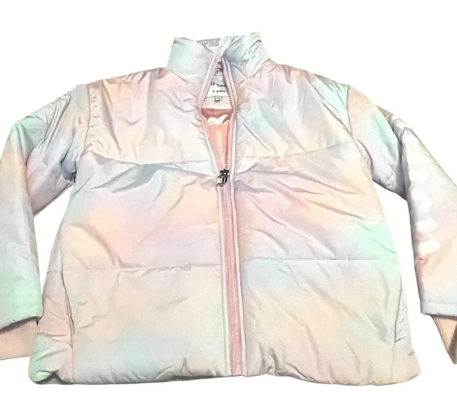 Juicy Couture Rainbow Marshmallow Puffer Jacket