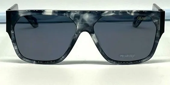 NEW QUAY AUSTRALIA Go Off black tortoise black polarized sunglasses styl…