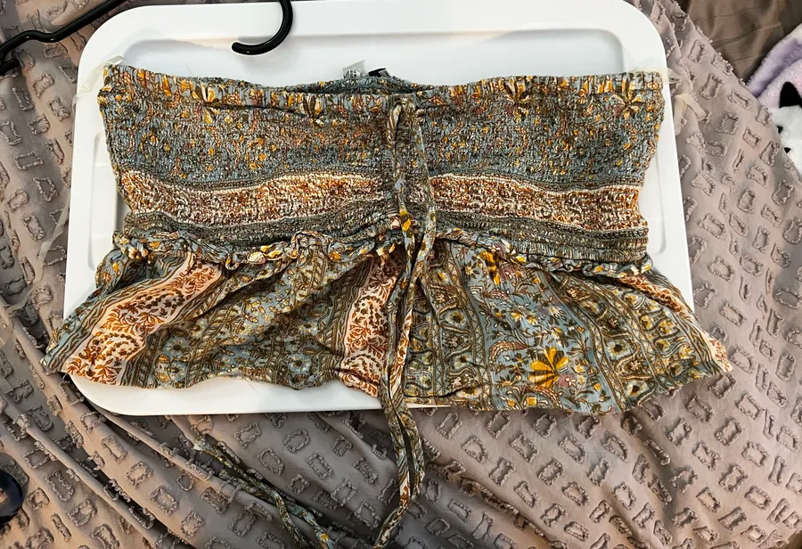 American Eagle Cropped Tube Top