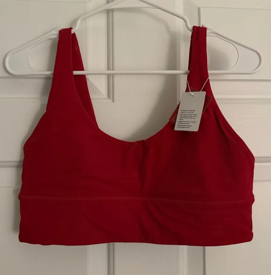 Lululemon Align Bra Dark Red