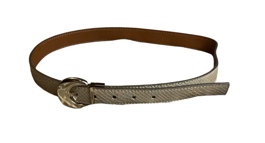 Lilly Edelman belt 40 1/2 inches long Brown