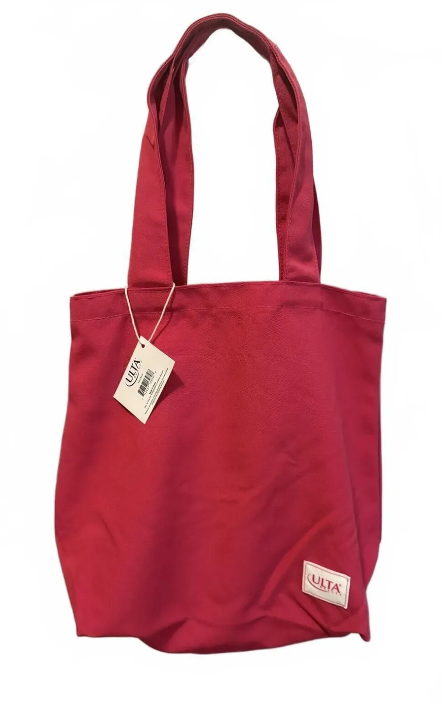ULTA Beauty Red Canvas Tote Bag